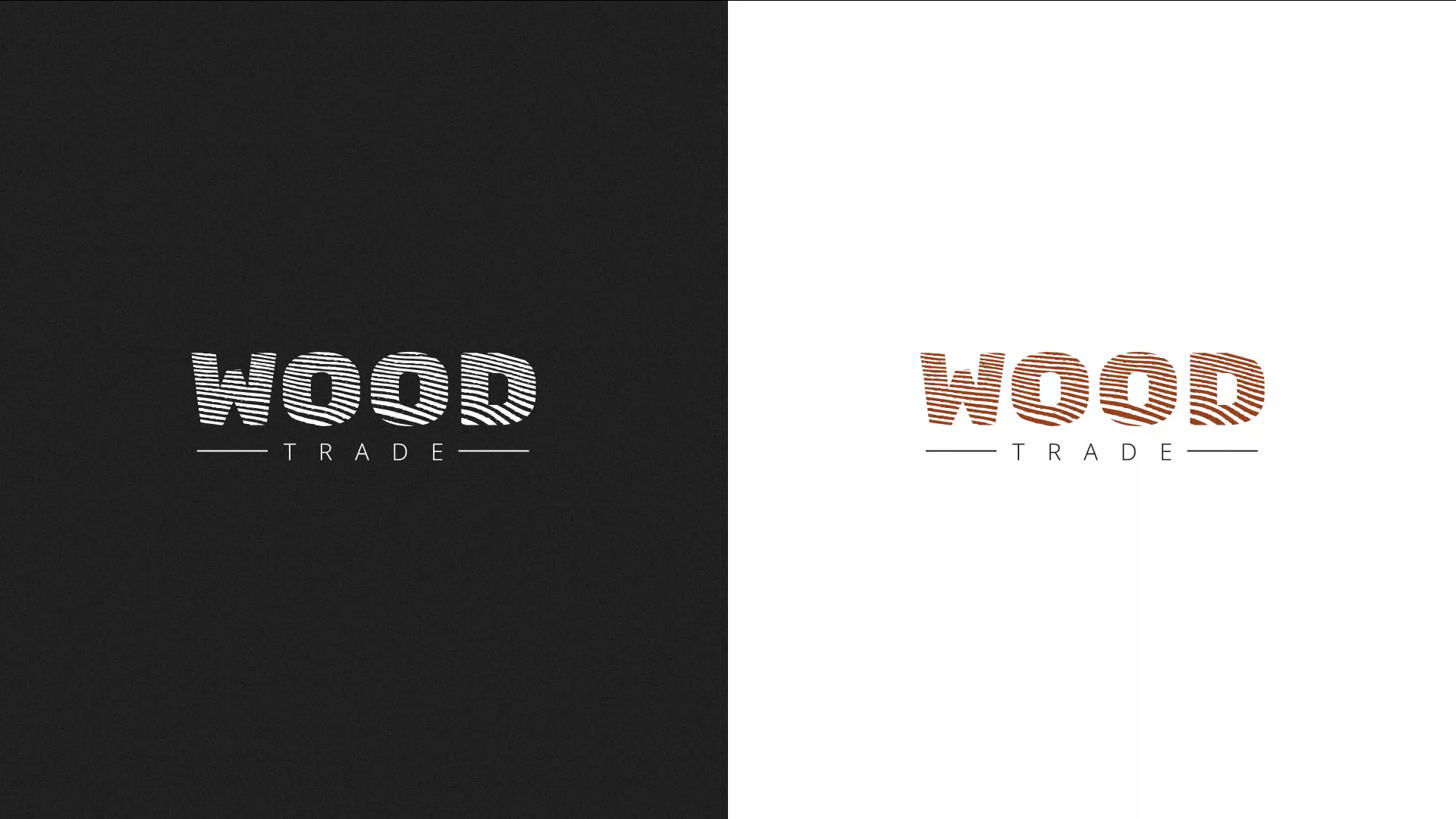 Разработка логотипа для компании «Wood Trade» в Ковдоре