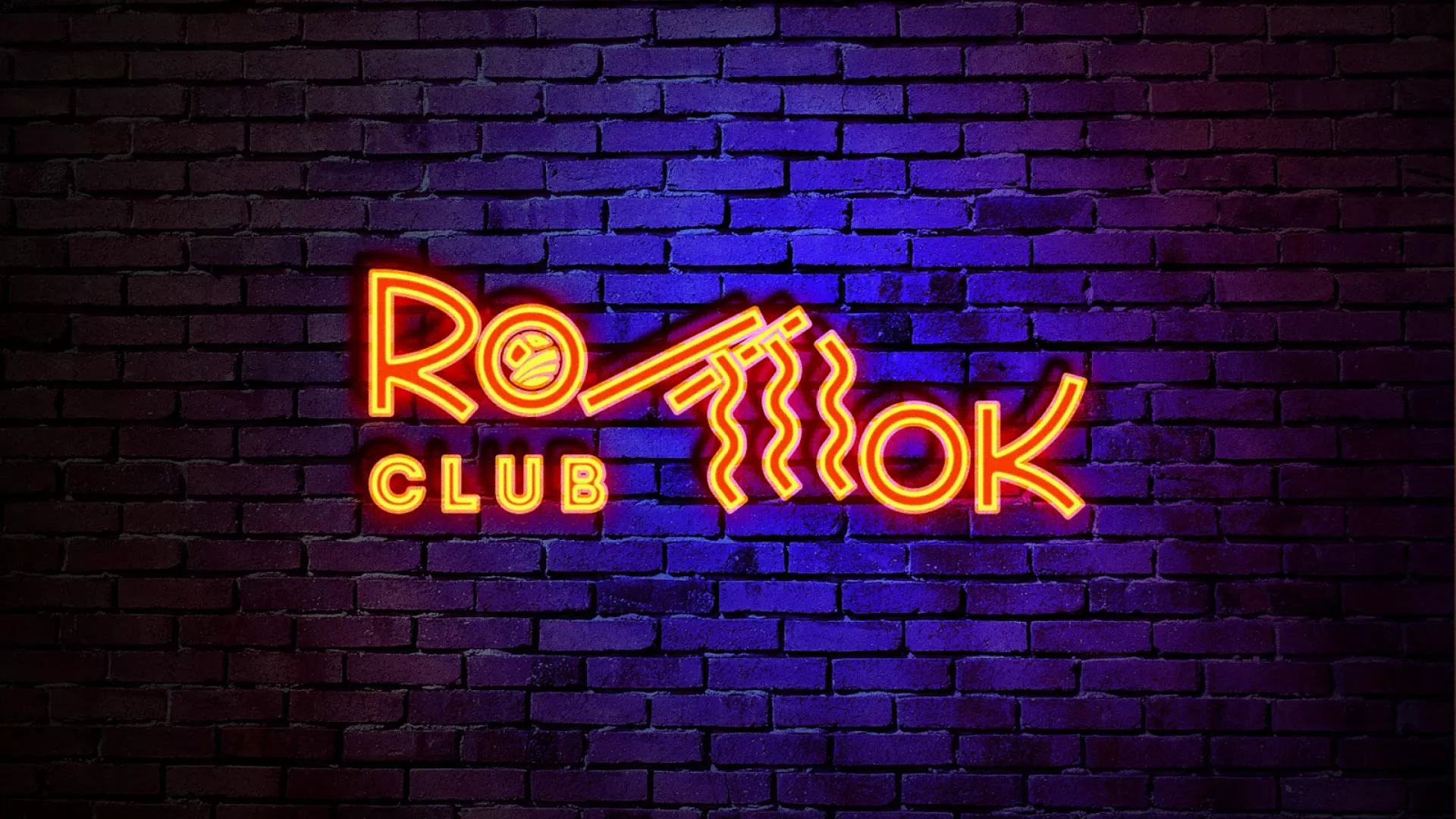 Разработка интерьерной вывески суши-бара «Roll Wok Club» в Ковдоре