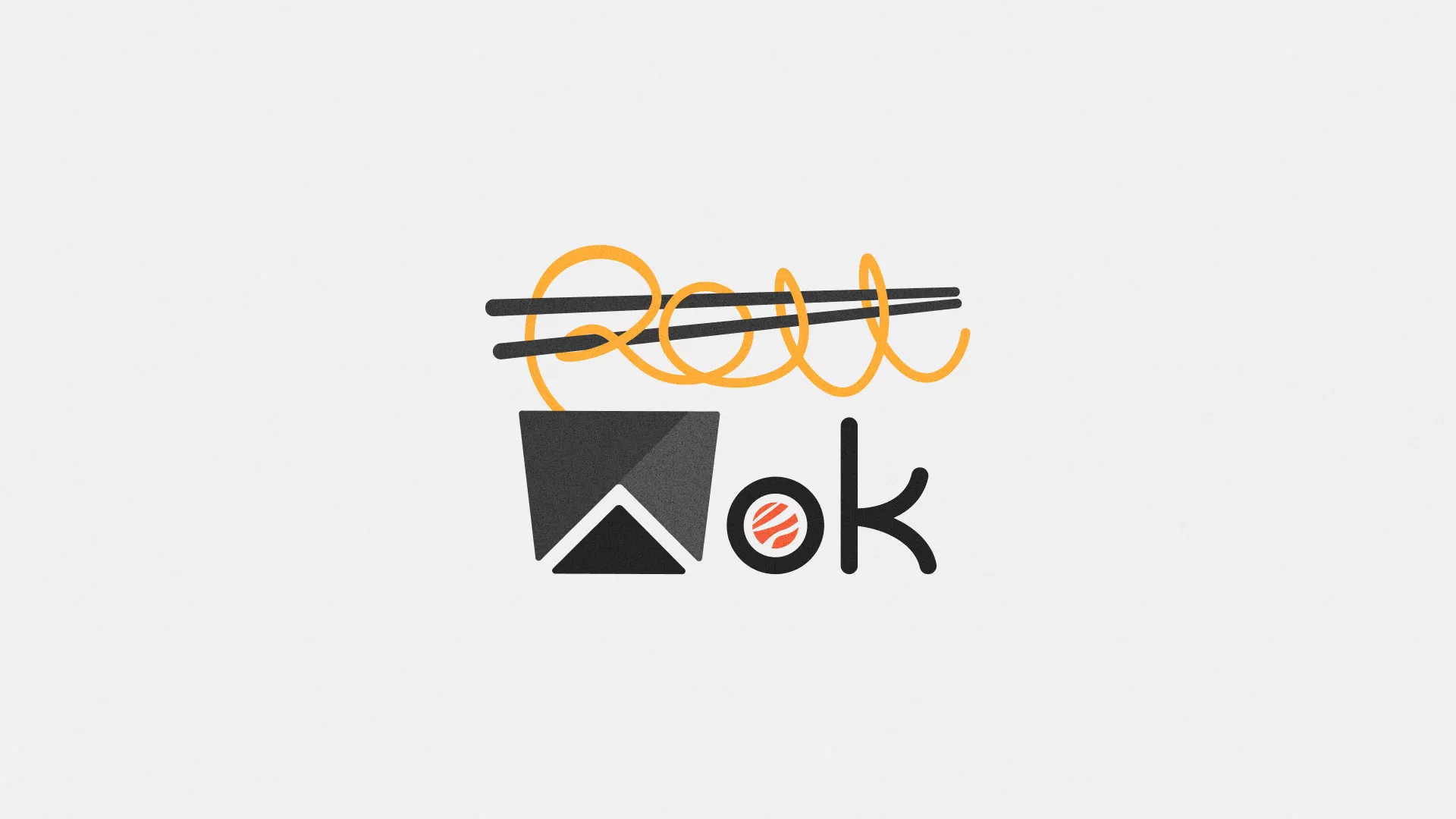 Разработка логотипа в Ковдоре для суши-бара «Roll Wok Club» Разработка логотипа в Ковдоре для суши-бара «Roll Wok Club»
